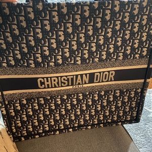 Authentic Christian Dior Book Tote